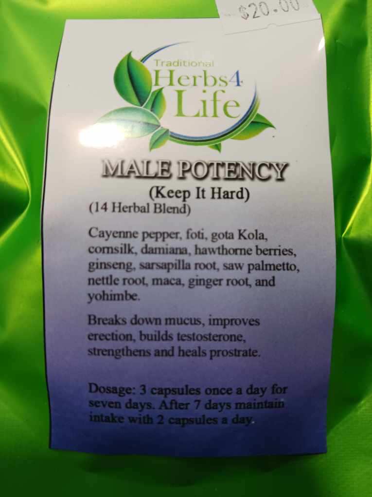 Male Potency (Keep it Hard) Capsules