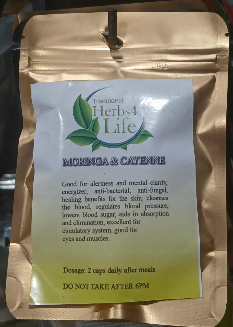 Moringa & Cayenne Capsules